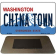 China Town Washington State License Plate Tag Magnet M-8686