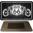 Route 66 Bikes Novelty Metal Magnet M-8701