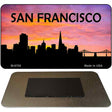 San Francisco Silhouette Novelty Metal Magnet M-8709