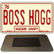 Boss Hogg Hazzard County Novelty Metal Magnet M-8710