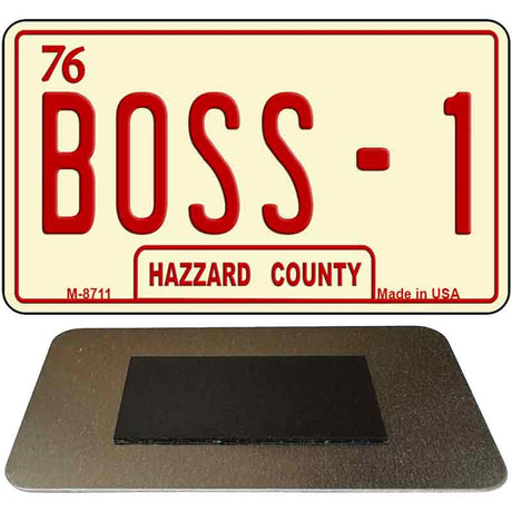 Boss-1 Novelty Metal Magnet M-8711