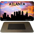 Atlanta Silhouette Novelty Metal Magnet M-8718