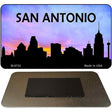 San Antonio Silhouette Novelty Metal Magnet M-8722