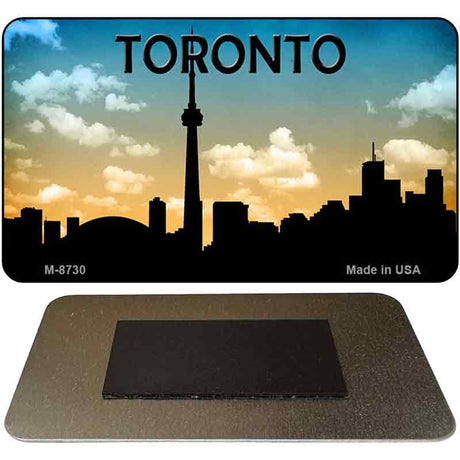 Toronto Silhouette Novelty Metal Magnet M-8730