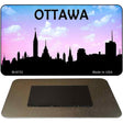 Ottawa Silhouette Novelty Metal Magnet M-8733