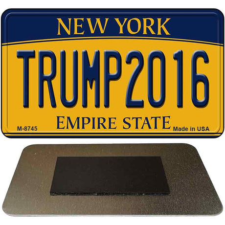 Trump2016 New York State License Plate Tag Magnet M-8745