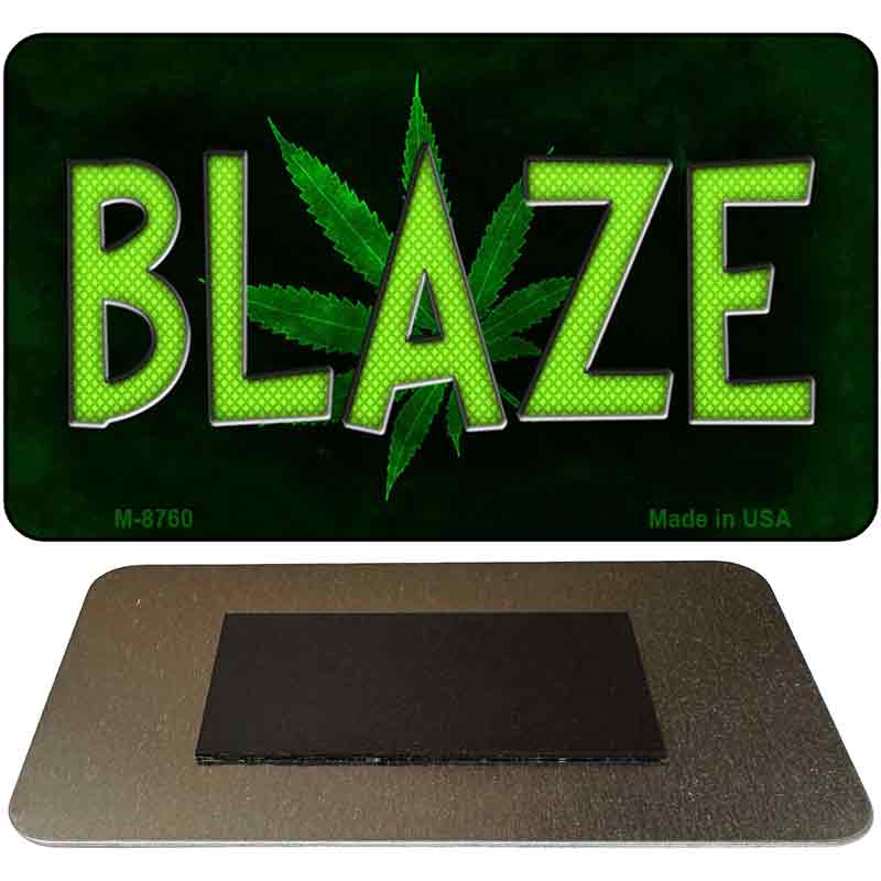 Blaze Novelty Metal Magnet M-8760