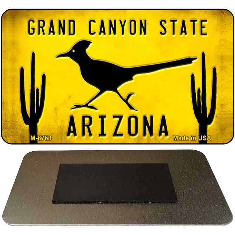 Arizona Roadrunner Novelty Metal Magnet M-8763