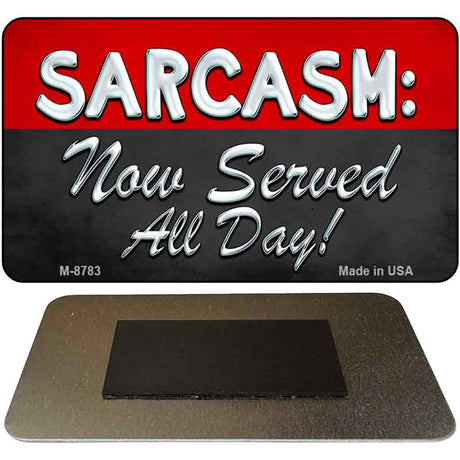 Sarcasm Novelty Metal Magnet M-8783