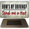 Send Me A Text Novelty Metal Magnet M-8789