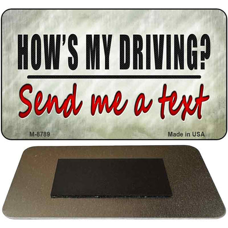 Send Me A Text Novelty Metal Magnet M-8789