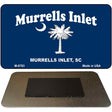 Murrells Inlet Blue Flag Novelty Metal Magnet M-8793