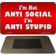 Anti Social Novelty Metal Magnet M-8800