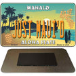 Just Maui'd Pineapple Novelty Metal Magnet M-8827