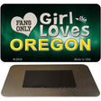 This Girl Loves Her Oregon Novelty Metal Magnet M-8829