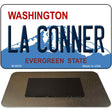 La Conner Washington Novelty Metal Magnet M-8830