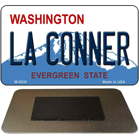 La Conner Washington Novelty Metal Magnet M-8830