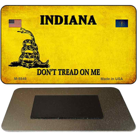 Indiana Do Not Tread Novelty Metal Magnet M-8846