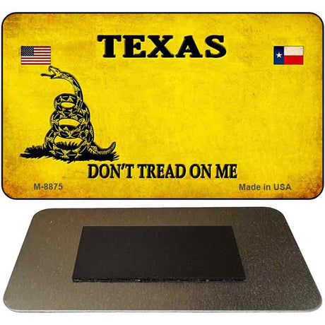 Texas Do Not Tread Novelty Metal Magnet M-8875