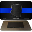 Arizona Thin Blue Line Novelty Metal Magnet M-8885