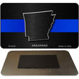 Arkansas Thin Blue Line Novelty Metal Magnet M-8886