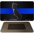 California Thin Blue Line Novelty Metal Magnet M-8887