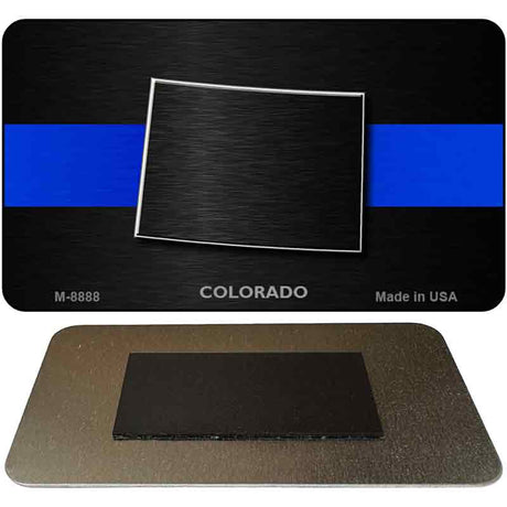 Colorado Thin Blue Line Novelty Metal Magnet M-8888