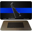 Delaware Thin Blue Line Novelty Metal Magnet M-8890