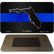 Florida Thin Blue Line Novelty Metal Magnet M-8891