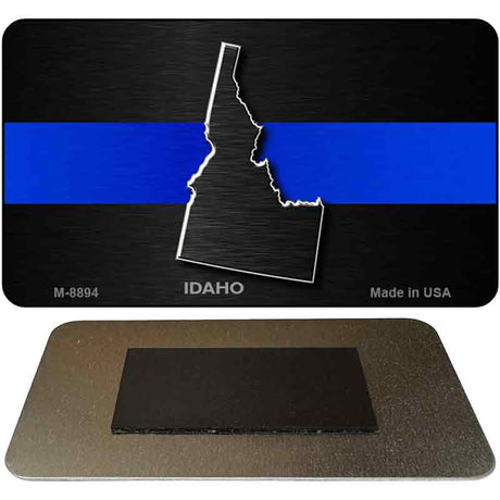 Idaho Thin Blue Line Novelty Metal Magnet M-8894