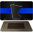 Minnesota Thin Blue Line Novelty Metal Magnet M-8905