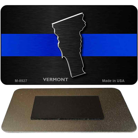 Vermont Thin Blue Line Novelty Metal Magnet M-8927