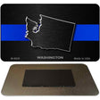 Washington Thin Blue Line Novelty Metal Magnet M-8929