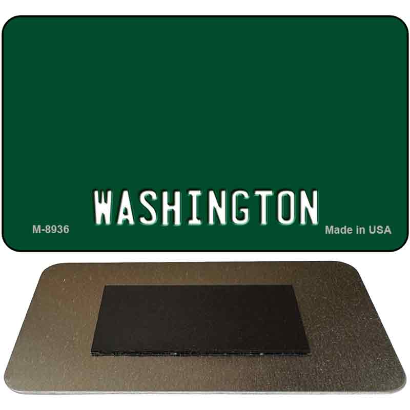 Washington State Blank Novelty Metal Magnet M-8936