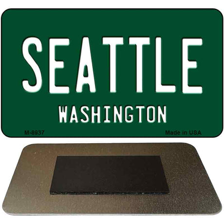 Seattle Vintage Washington State License Plate Tag Magnet M-8937