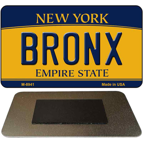 Bronx New York State License Plate Tag Magnet M-8941