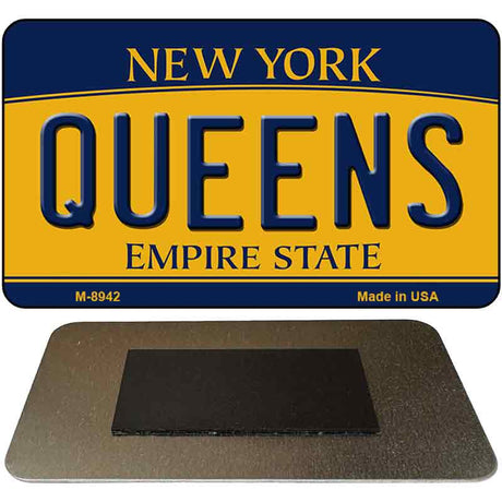 Queens New York State License Plate Tag Magnet M-8942