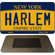 Harlem New York State License Plate Tag Magnet M-8943