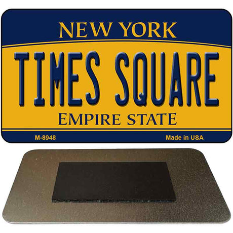 Times Square New York State License Plate Tag Magnet M-8948