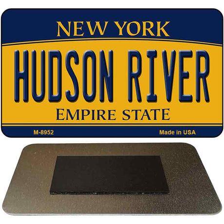 Hudson River New York State License Plate Tag Magnet M-8952