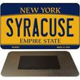 Syracuse New York State License Plate Tag Magnet M-8959