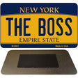 The Boss New York State License Plate Tag Magnet M-8961