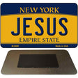 Jesus New York State License Plate Tag Magnet M-8968