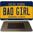 Bad Girl New York State License Plate Tag Magnet M-8986