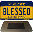 Blessed New York State License Plate Tag Magnet M-8994