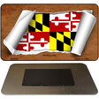 Maryland Scroll Novelty Metal Magnet M-9026