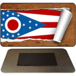 Ohio Scroll Novelty Metal Magnet M-9041