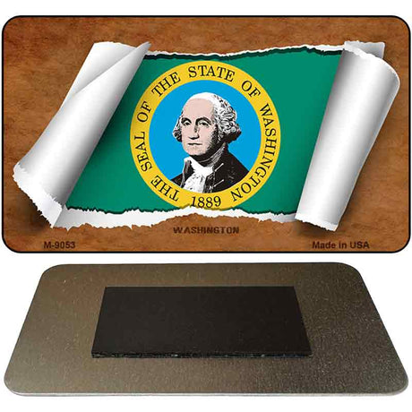 Washington Scroll Novelty Metal Magnet M-9053