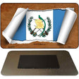 Guatemala Flag Scroll Novelty Metal Magnet M-9076