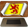 Scotland Rampant Lion Flag Scroll Novelty Metal Magnet M-9084